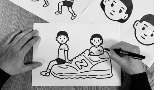 New balance X Noritake 二次聯名