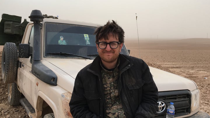 A shot of Belden during his time in Syria.