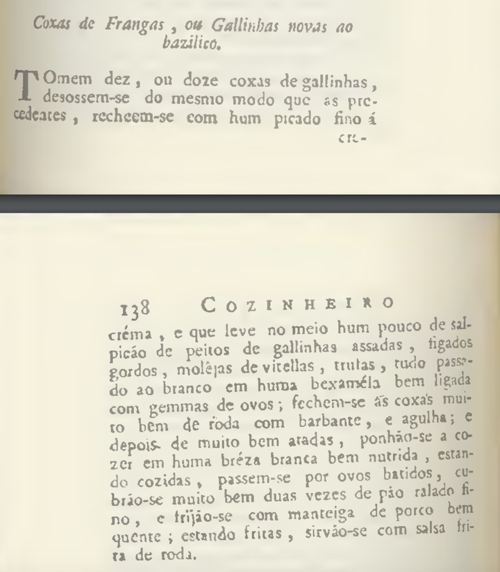 Qualquer semelhança com a coxinha brasileira é mera coincidência...