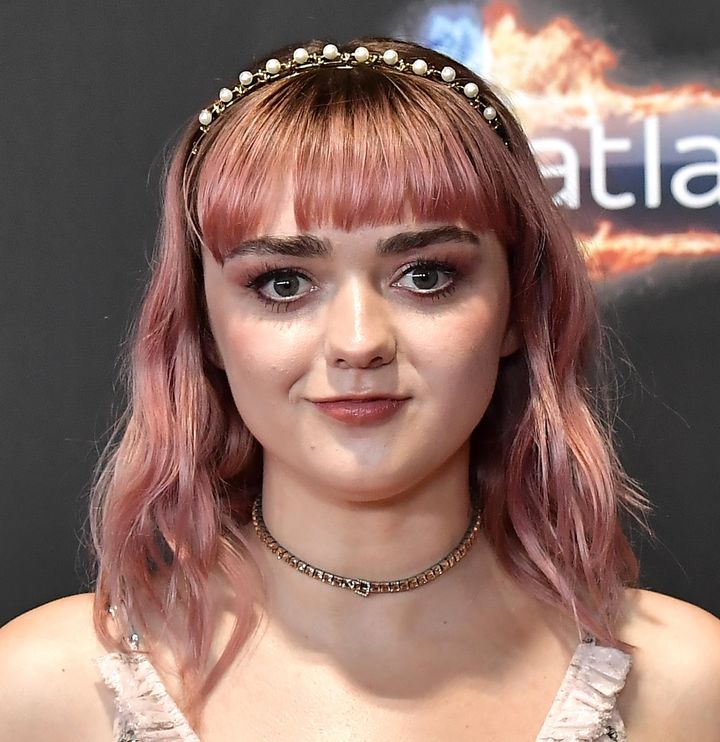 Maisie Williams attends the "Game of Thrones" Season 8 screening in Belfast, Northern Ireland in April.