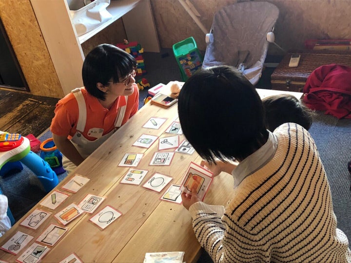 子どもたち向けの防災イベントでの様子