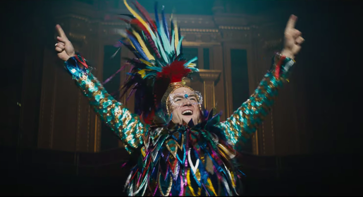 Taron plays Elton in Rocketman