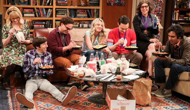 The cast of "The Big Bang Theory." 