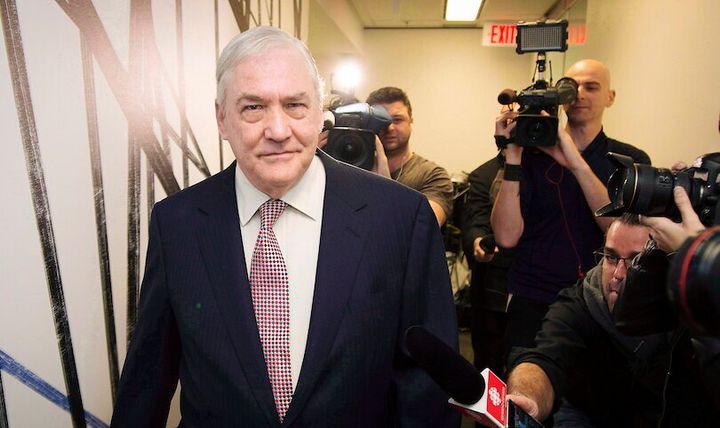 Conrad Black is seen here in Toronto on Oct. 10, 2014.