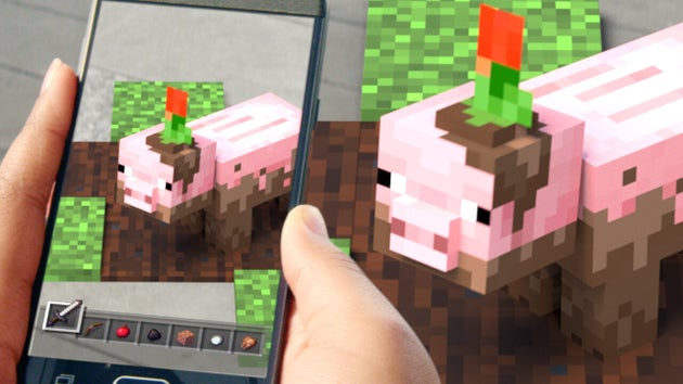 Minecraft Lance Un Jeu Mobile En Realite Virtuelle Pour Ses 10 Ans Le Huffpost