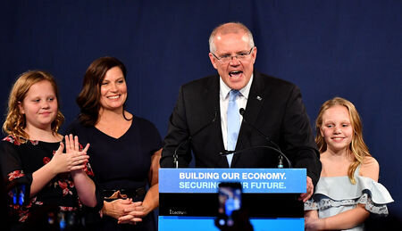 Australian Elections: Scott Morrison Celebrates 'Miracle' Victory ...