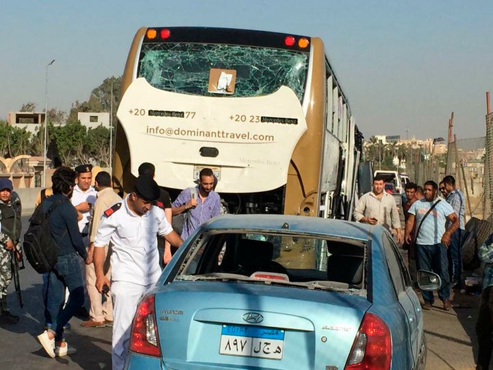 No group has immediately claimed responsibility for the attack. It is the second to target foreign tourists near the famed py