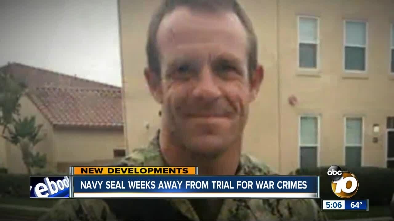 navy seal being tried for war crimes