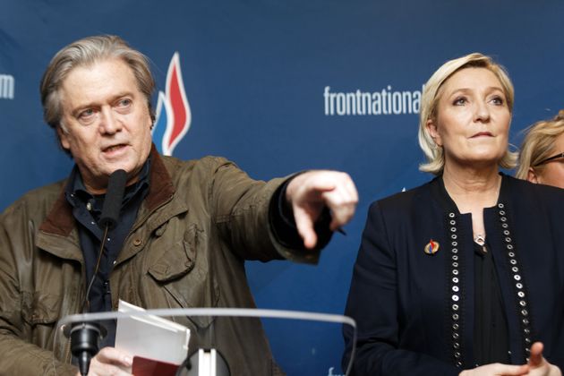 Les liaisons dangereuses de Le Pen et Bannon menacent la France, nous voulons une
