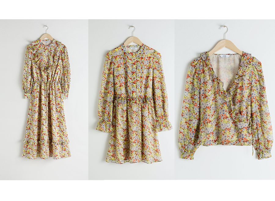 and other stories floral dress