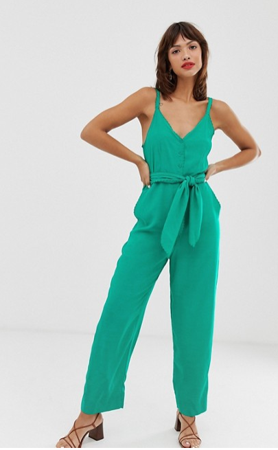 And other stories green jumpsuit online