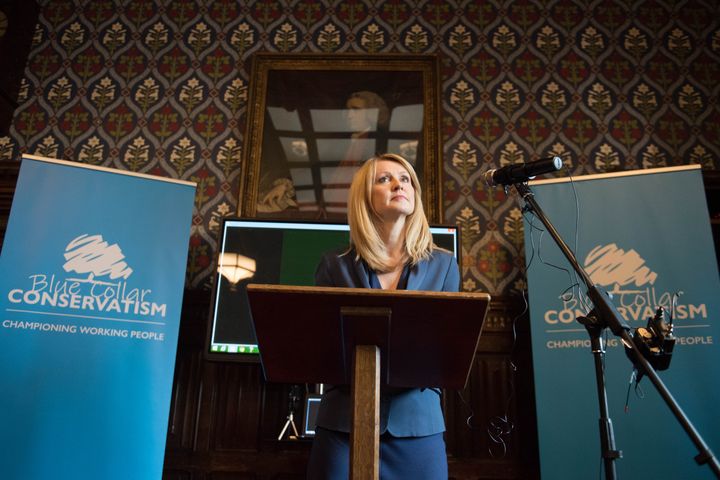 McVey spoke at the launch of the Blue Collar Conservatism movement in parliament