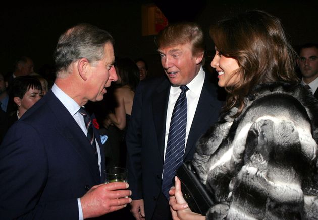 Donald Trump and Prince Charles met previously in November 2005 at an occasion in New York.  