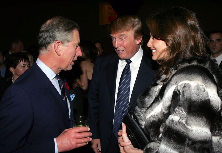 Donald Trump and Prince Charles met previously in November 2005 at an occasion in New York. 