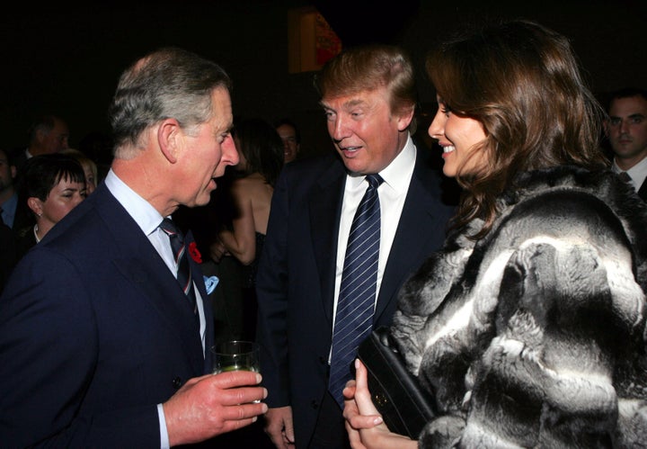 Donald Trump and Prince Charles met previously in November 2005 at an occasion in New York.