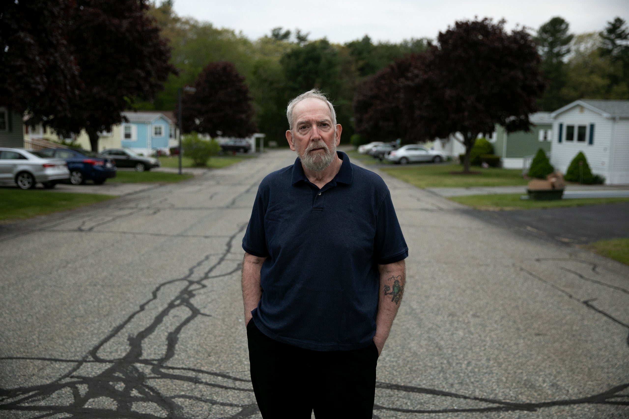 Reverend Michael Scarlett poses for a portrait in the Colonial Estates community on May 19, 2019.