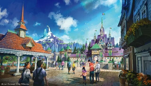 東京ディズニーシーに2023年度開業予定の新エリアは「アナと雪の女王」を含む3つのディズニー映画をテーマとしたものとなる見込みだ。