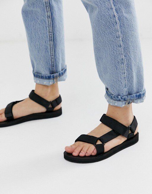 The Teva sandals are on Asos. 