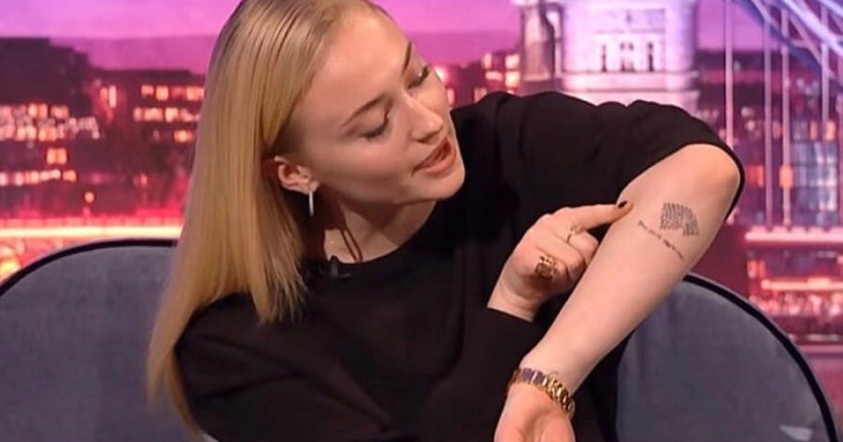 Sophie Turner's Old Game Of Thrones Tattoo Was Actually A Major Spoiler