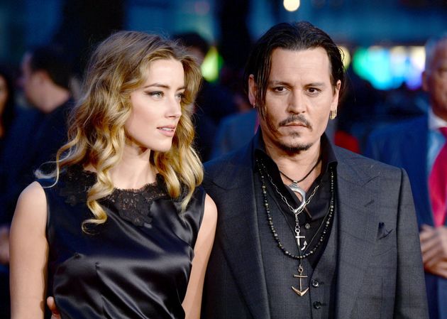 Amber Heard and Johnny Depp