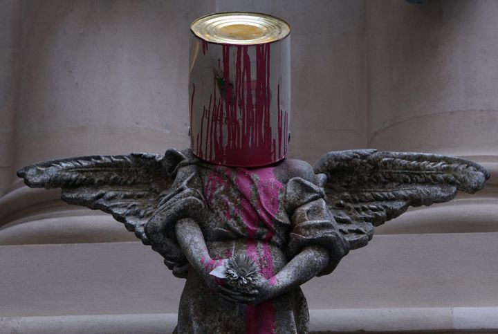 Banksy’s Paint-Pot Angel at Bristol Museum