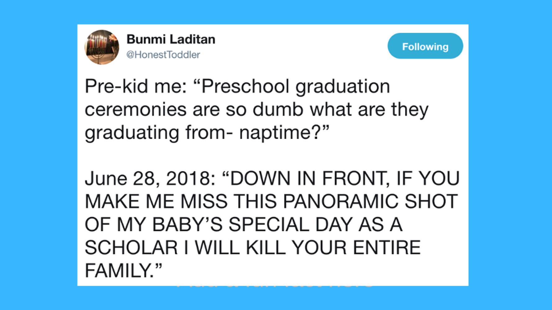 30 Funny Tweets About Preschool Graduations Huffpost Life