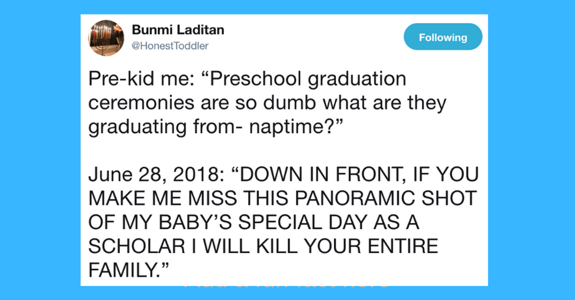 30 Funny Tweets About Preschool Graduations