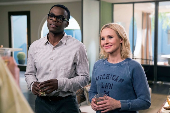 "The Good Place" on NBC.