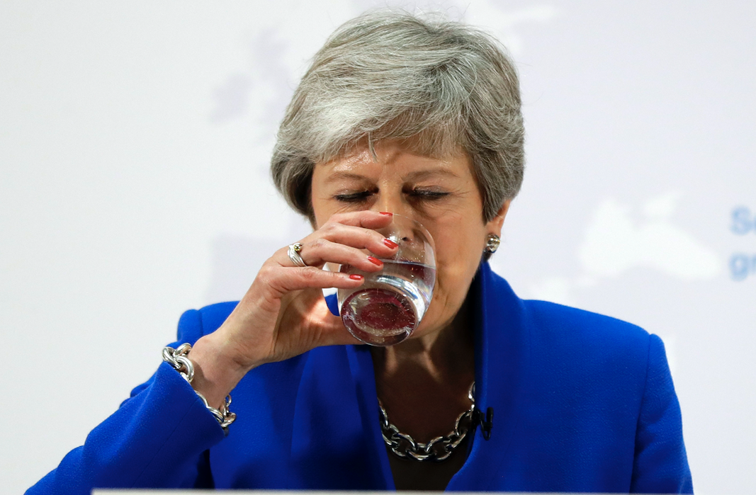 Tories are attempting a change to the rules so that they can remove Mrs May as leader (PA)
