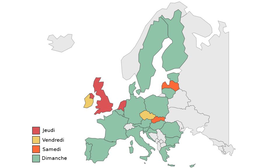 Les sondages pour les européennes dans les 28 pays compilés en une