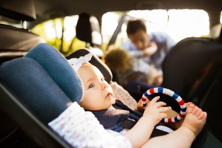 Leaving baby 2025 in car seat