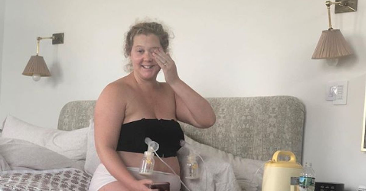 Amy Schumer Laughs Off Mum Shamers Criticising Her For Going Back To Work