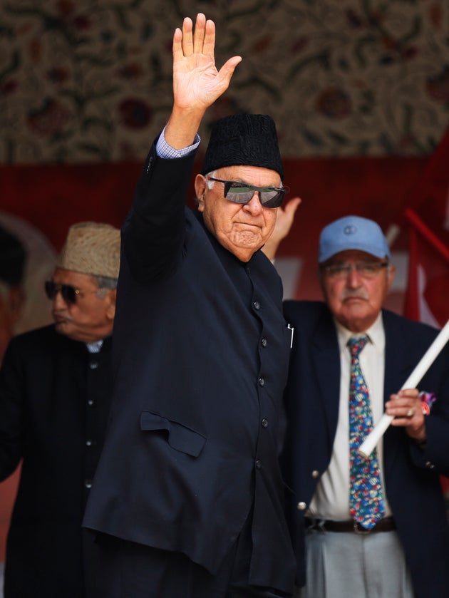 Farooq Abdullah in a file