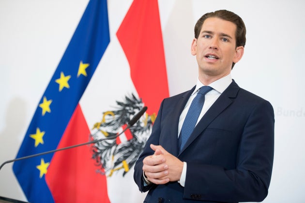 Ο κεντροδεξιός καγκελάριος της Αυστρίας, Σεμπάστιαν Κούρτς.