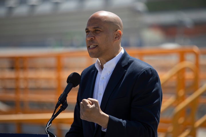 Cory Booker has made criminal justice reform a central focus of his campaign. 