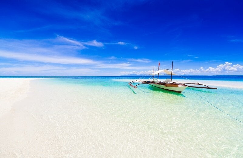 亞洲最美沙灘島—長灘島,重回旅客的懷抱了。(圖/shutterstock.com)