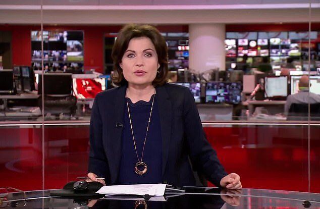 Jane Hill returned to BBC News on Wednesday