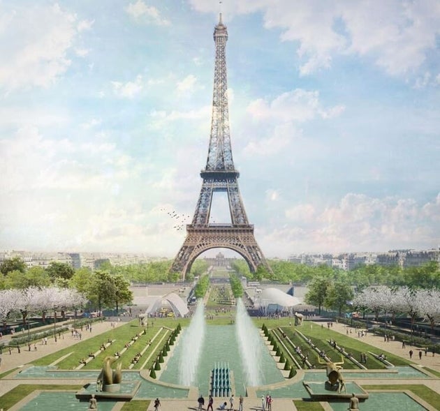 La Torre Eiffel sarà circondata da un gigantesco parco