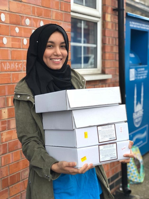 Another Cake Campaign volunteer.