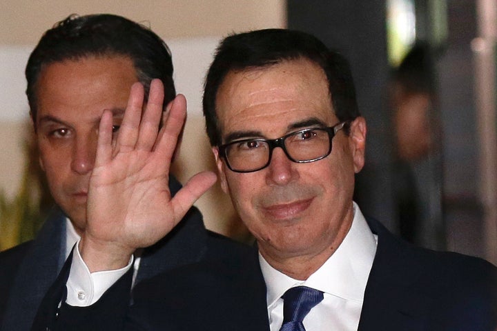 U.S. Treasury Secretary Steven Mnuchin has been named as a defendant in a lawsuit filed by Sears Holdings Corp. over his past role as a Sears board member.