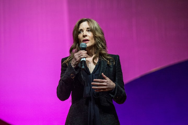 Marianne Williamson pledged to “forge a new, whole-person, heart-centered political dynamic.”