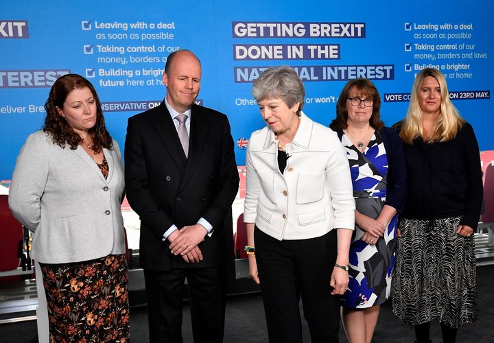 The Tories' low key European election campaign launch in Bristol