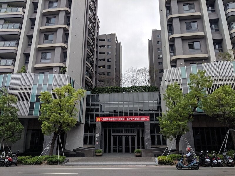 ▲位於台中市太平區的「大毅樹幸福」,為屋齡不到4年的新社區。