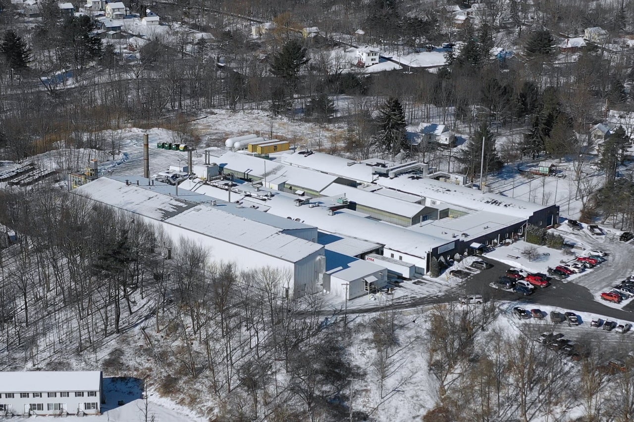 The Saint-Gobain Performance Plastics site in Hoosick Falls, New York.