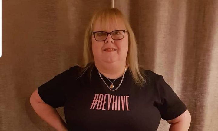 Gwen Denholm, a former nurse in Scotland, has earned the title "momma" on the Beyoncé Facebook fan group Beyhive. To say she's a super-fan is, well, not enough.