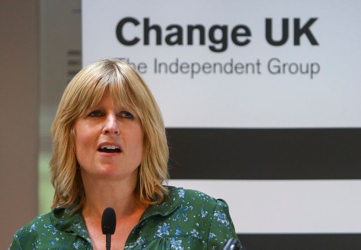  Change UK candidate Rachel Johnson 