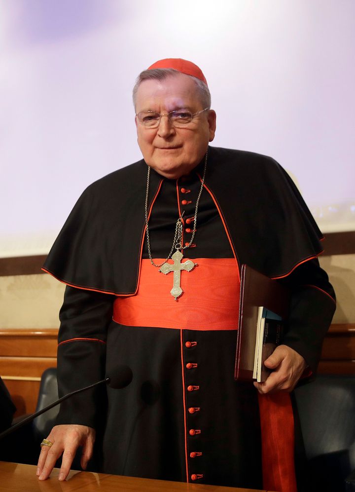 Cardinal Raymond Burke has often clashed publicly with Pope Francis.