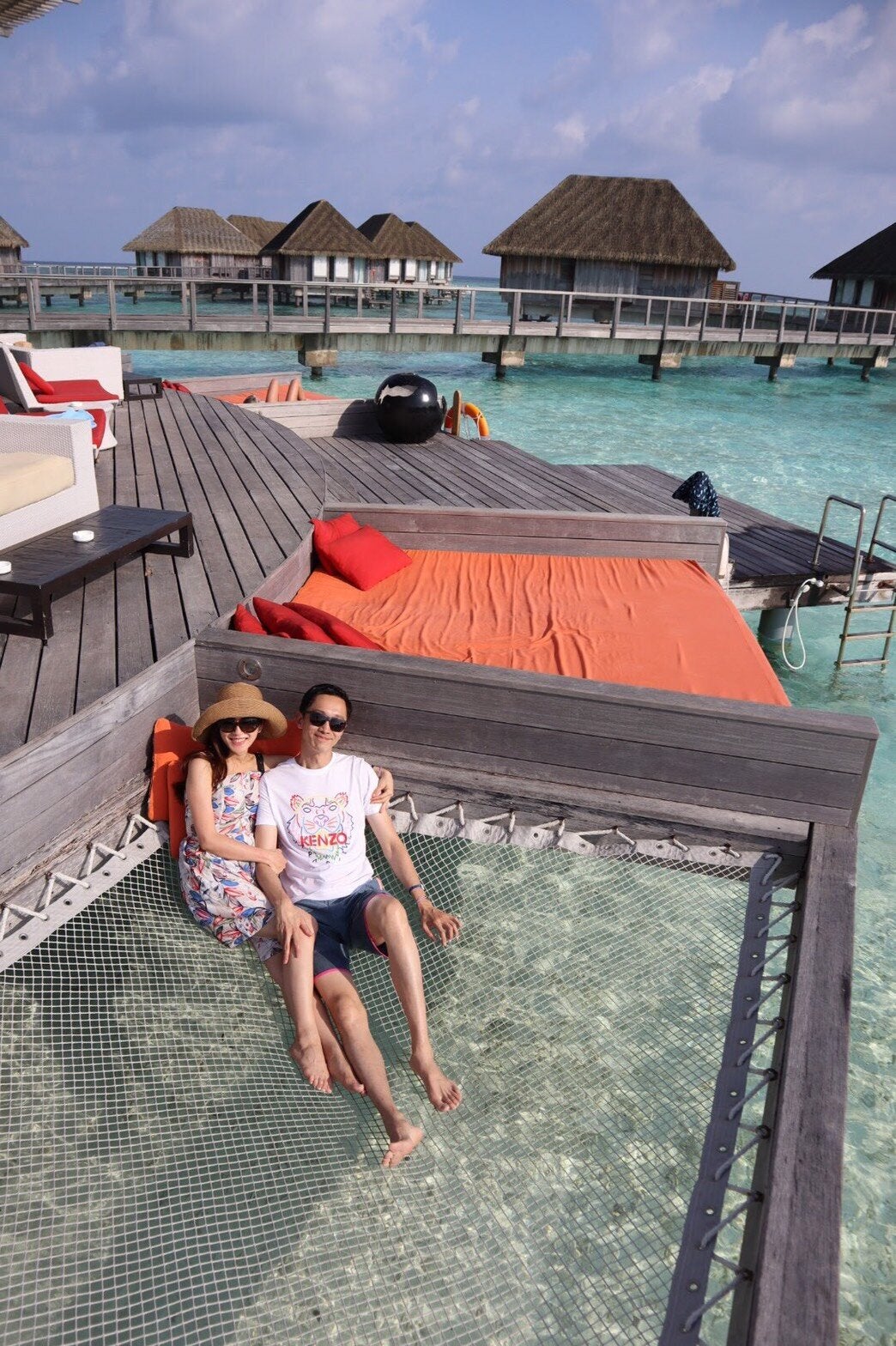 ▲楊千霈與先生這趟旅行,完全被club med吸引。