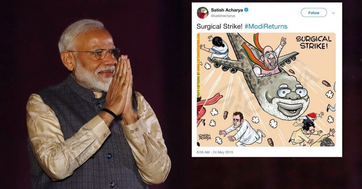 How Political Cartoonists Reacted To The Indian Election Results | HuffPost News How Political Cartoonists Reacted To The Indian Election Results | HuffPost News