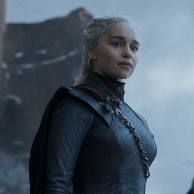 Emilia as Daenerys